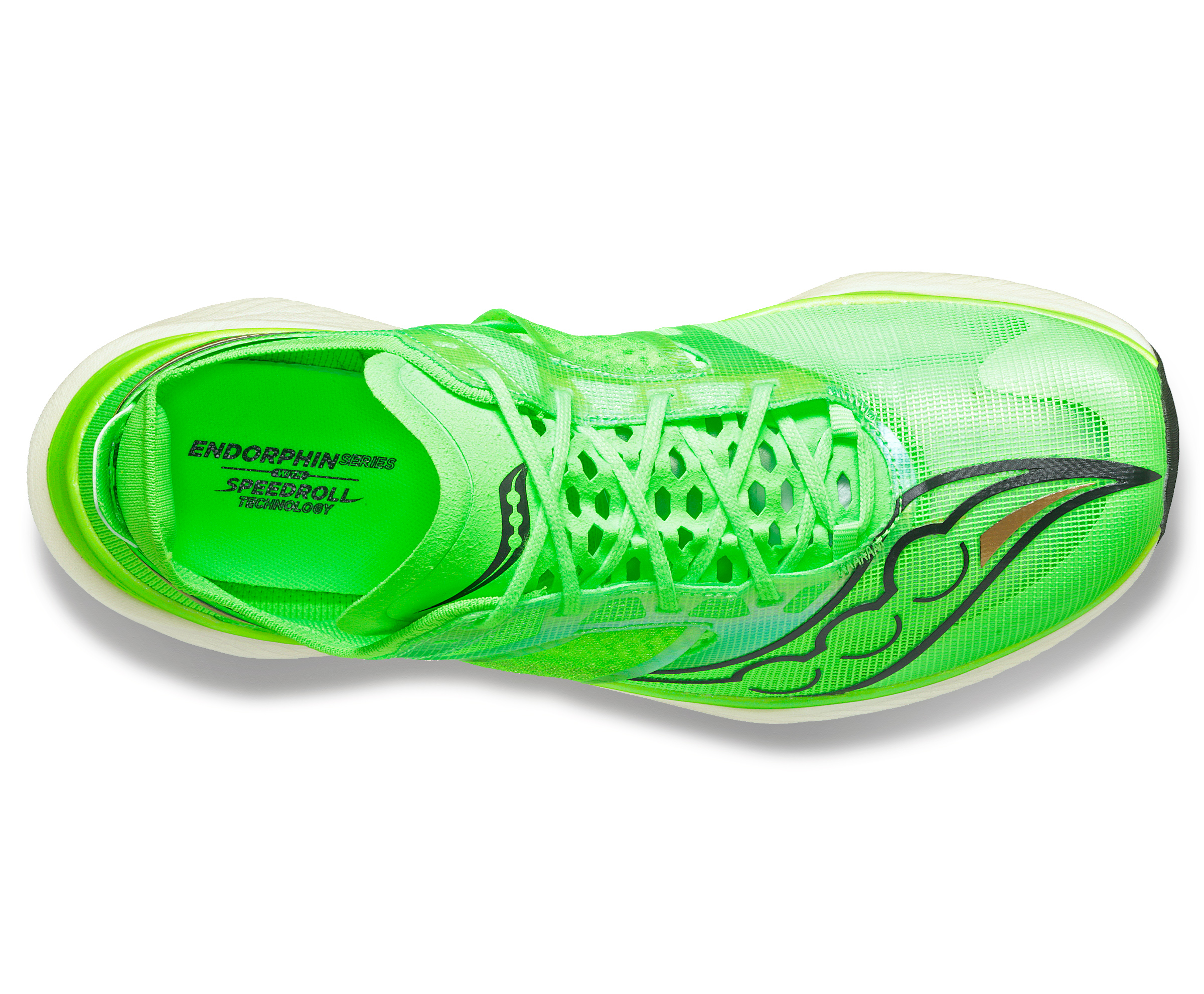 Saucony Endorphin Elite Running Shoes Mens 11 Slime Green Carbon Plate S20768-30 Men main image 3